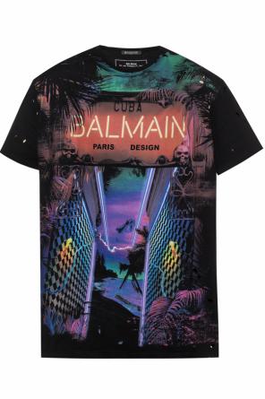 T-shirt with holes, zdjęcie 1 T-shirt with holes od Balmain
